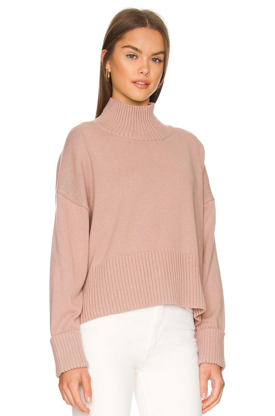 Sweaters & Knits * | 525 Blair Turtleneck Sweater Portabella