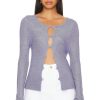 Sweaters & Knits * | Chaser Bianca Sweater Violet