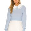 Sweaters & Knits * | Majorelle Adrie Sweater Sky Blue